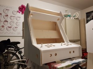 Arcade Bartop With Raspberry Pi & RetroPie DIY Tutorial - 4 Of 6: Painting